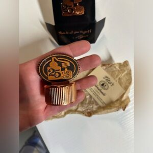 Tito’s 25 year anniversary bottle topper